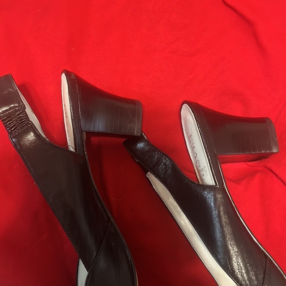 🥳HOST PICK 🥳. Franco Sarto Black Sling back size 9-1/2 - Picture 4 of 4